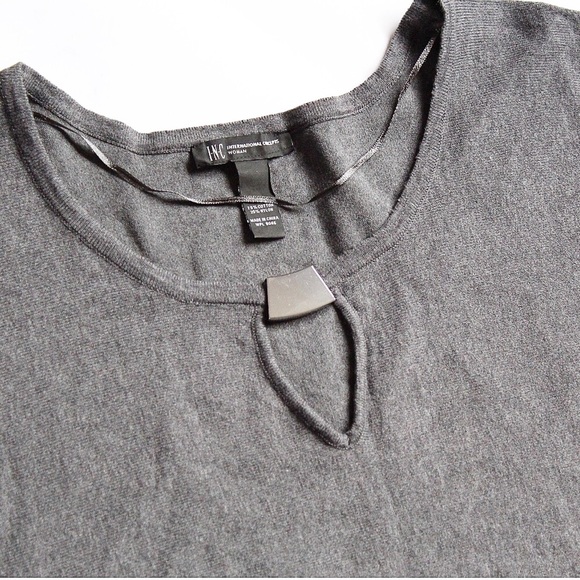 INC gray sweater - Picture 3 of 4